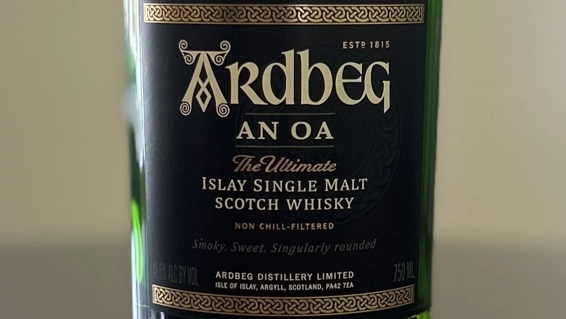 Review #498 - Ardbeg An Oa Re-Review — Me, My Wife & Whisky